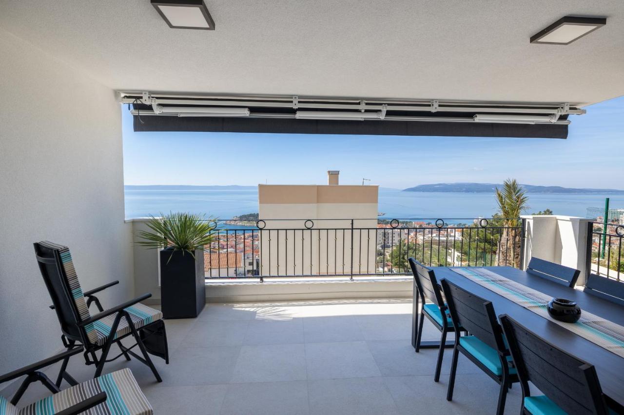 Villa Smaragd - Lapis - Luxury Apartment With Shared Pool Makarska Dış mekan fotoğraf