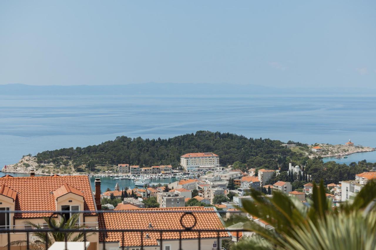 Villa Smaragd - Lapis - Luxury Apartment With Shared Pool Makarska Dış mekan fotoğraf